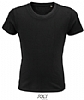 Camiseta Organica Infantil Pioneer Sols - Color Negro Profundo